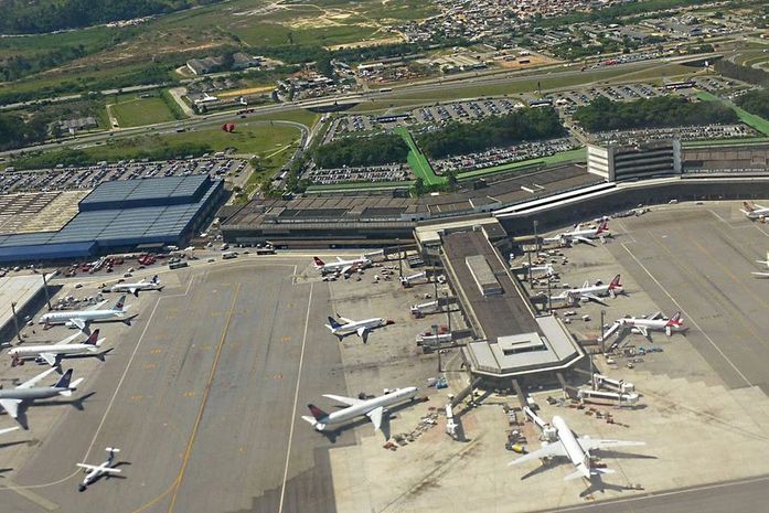 A empresa JetSmart vai fazer a rota Chile e Brasil.