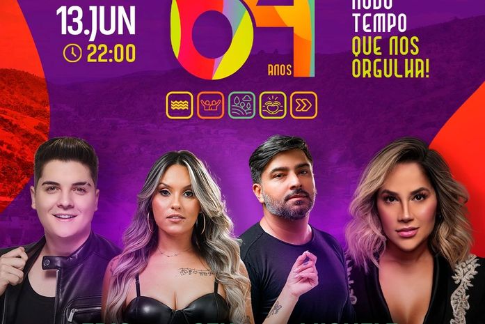Prefeitura de Santana do Mundaú anuncia programação artística dos 64 anos de emancipação