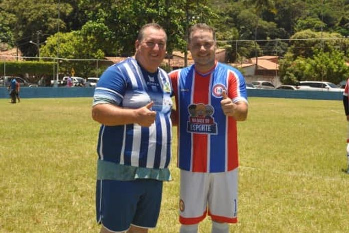 Vilela e Renan Filho, num domingo diferenciado da rotina política de Alagoas