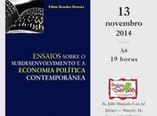 Livro analisa comportamento da economia alagoana e nordestina
