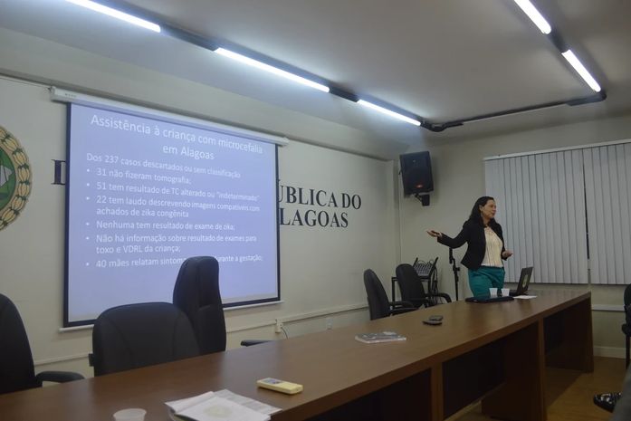 Defensores públicos discutem a questão do vírus Zika e suas sequelas em Alagoas