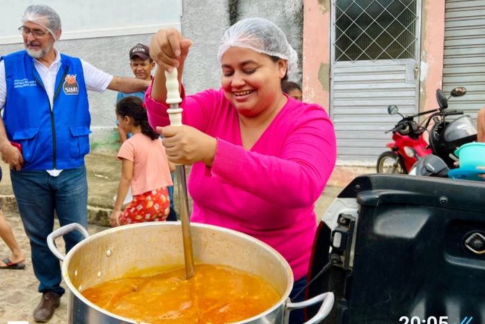Sopão Comunitário leva alimento e solidariedade às comunidades de Palmeira de Fora