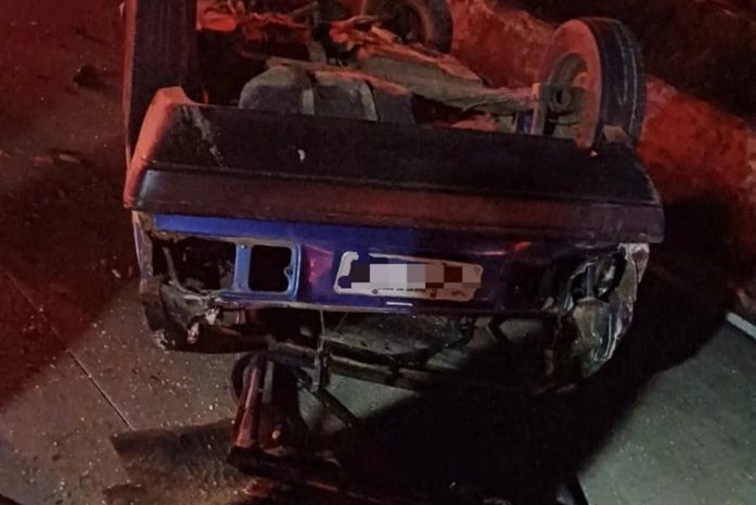 Mulher de 36 anos recusa atendimento após capotamento com quatro vítimas em Messias