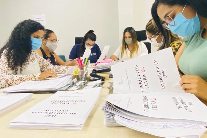 Saúde analisa mais de 9 mil currículos enviados para processo seletivo