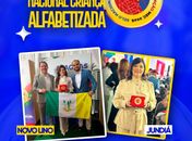 Selo Ouro Compromisso Criança Nacional Criança Alfabetizada: Instituto Terra comemora resultados do Promove em Novo Lino e Jundiá