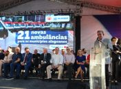 Municípios alagoanos recebem novas ambulâncias do Samu