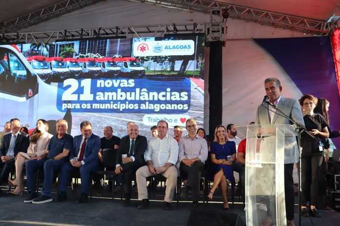 Municípios alagoanos recebem novas ambulâncias do Samu