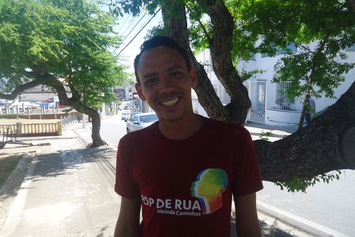 Sou Rafael Machado, 27 anos, ex-morador, ex-usuário de crack. Eu sou um sobrevivente.