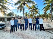 Coruripe recebe representantes da CVC em visita técnica às obras do Vila Galé