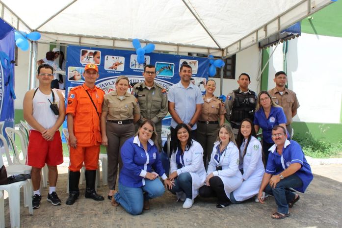 Complexo Tarcizo Freire realiza ação de prevenção ao câncer de próstata no 3º BPM