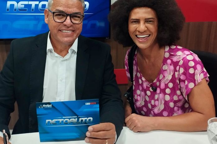 Programa Neto Auto entrevista a humorista alagoana Zezilda