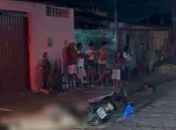 Dupla em motocicleta é alvo de tiros e morre no Benedito Bentes