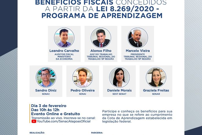 Jó Pereira divulga evento que discute possibilidades abertas pela legislação do Jovem Aprendiz