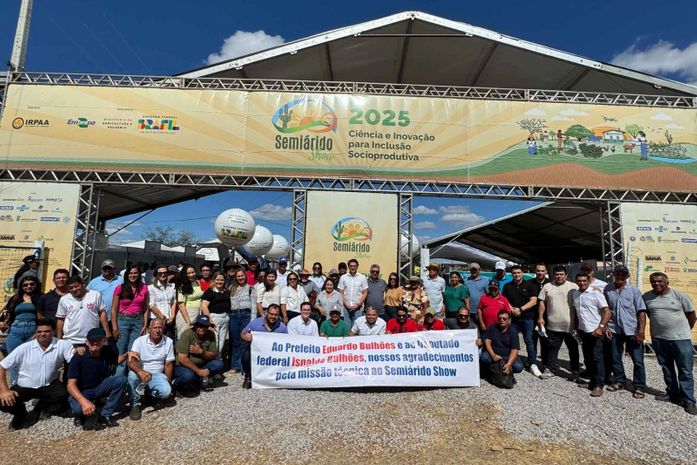 Mais de 50 lideranças rurais de Santana do Ipanema participam do Semiárido Show 2025