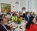 Atendendo convite do Governo do Estado, esta ativista Arísia Barros,  participou de almoço no Palácio Floriano Peixoto. Foi bacana!