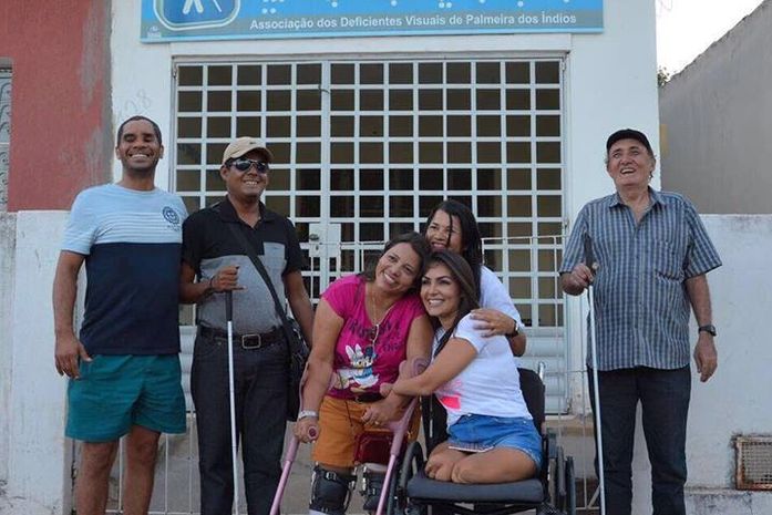 Thaise Guedes visita ADEVIPI e realiza 'mutirão do bem' em Palmeira dos Índios