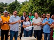 Prefeita Lívia Carla impulsiona desenvolvimento com pavimentação do Povoado Santa Rosa em Barra de Santo Antônio