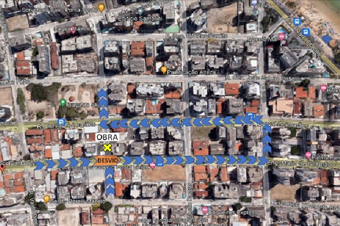 Obra de esgotamento sanitário na Ponta Verde terá início nesta quinta-feira (3)