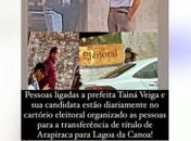 TRE/AL desmente fake news criadas pela oposição em Lagoa da Canoa; autores serão identificados e punidos 