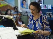 Selma Teixeira Britto é alagoana, pianista e professora