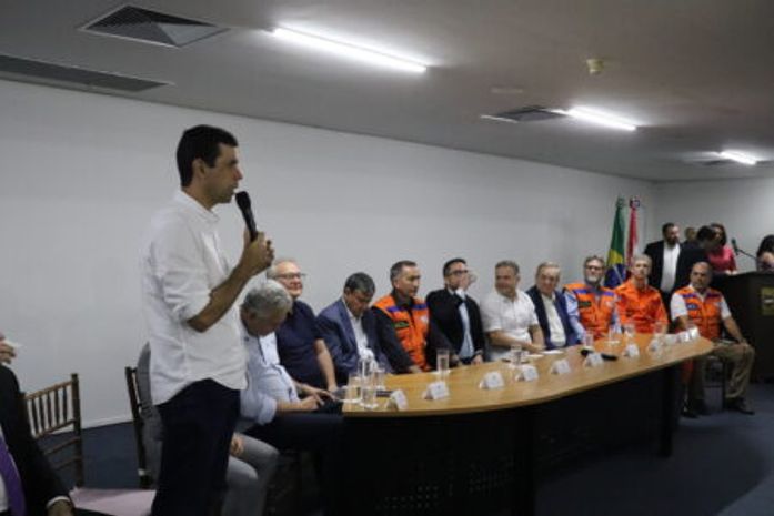 Ministros anunciam auxílio financeiro para famílias desabrigadas e obras estruturantes em municípios Defesa Civil