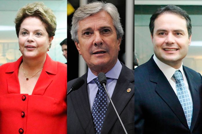 Pesquisa Ipespe aponta liderança de Dilma, Collor e Renan entre os eleitores alagoanos