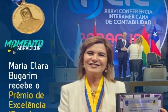 Contadora alagoana Maria Clara Bugarim recebe prêmio internacional de excelência “Fray Luca Bartolomeo Paccioli”