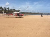 Grupamento Aéreo socorre vítimas de afogamentos e acidentes