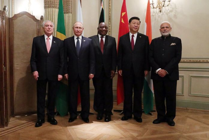 Brasil sediará 11ª Cúpula do Brics em 2019