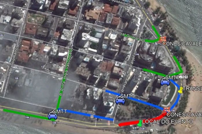Natal dos Folguedos altera trânsito na Ponta Verde