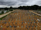 Brasil registra mais de 4.000 mortes por covid em 24h e dobra recorde diário em 1 mês