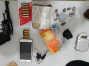 Polícia prende três por tráfico de drogas e um acusado de latrocínio