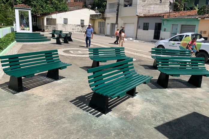 Prefeitura de Branquinha conclui reforma e revitalização da Praça Padre Cícero