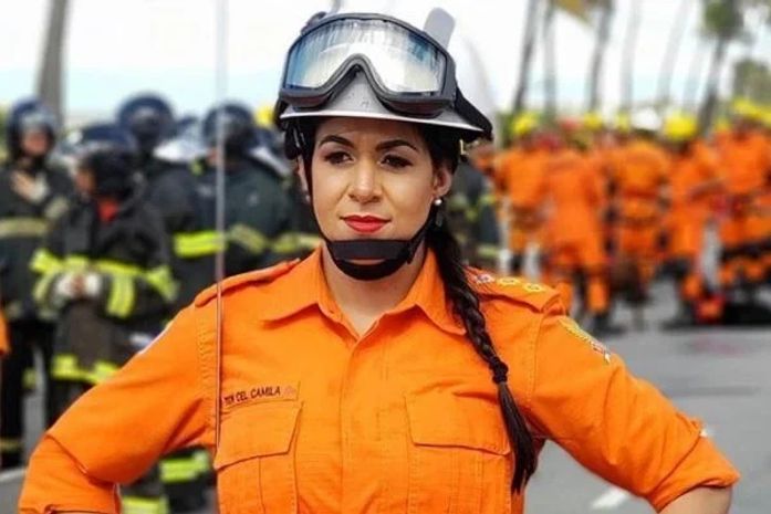 Tenente-coronel Camila Paiva