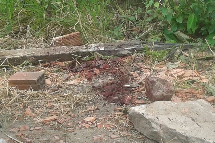 Local onde o adolescente foi encontrado morto