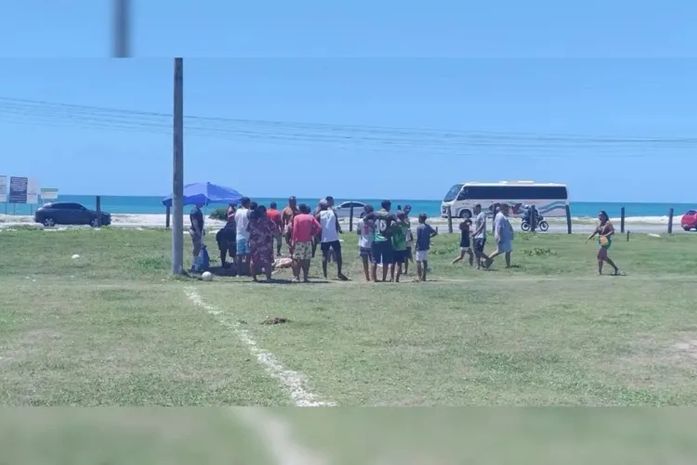 Preso suspeito de autoria de homicídio em campo de futebol no Pontal da Barra
