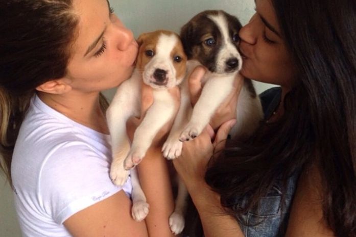 Mariana e Jordana: fundadoras do grupo