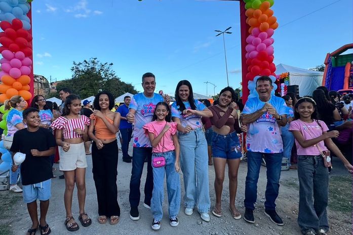 Branquinha celebra Dia das Crianças com praça lotada de alegria e diversão