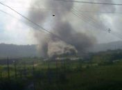 Incêndio atinge depósito de fábrica de reciclagem