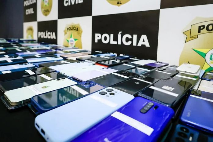 Segurança Pública convoca alagoanos para recuperar celulares encontrados