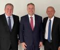 Henrique Vilela, Renan Filho e Cícero Cavalcante no Ministério dos Transportes