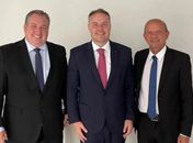 Henrique Vilela, Renan Filho e Cícero Cavalcante no Ministério dos Transportes