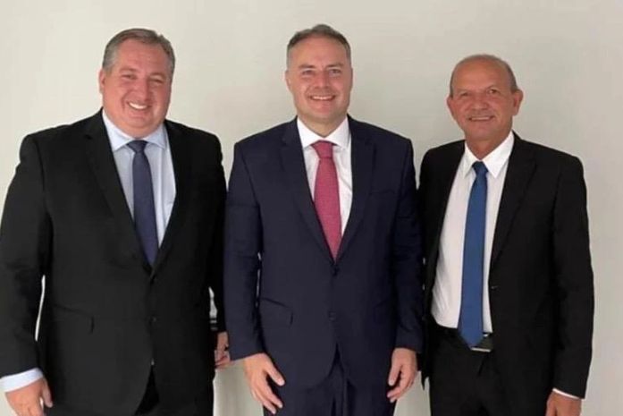 Henrique Vilela, Renan Filho e Cícero Cavalcante no Ministério dos Transportes