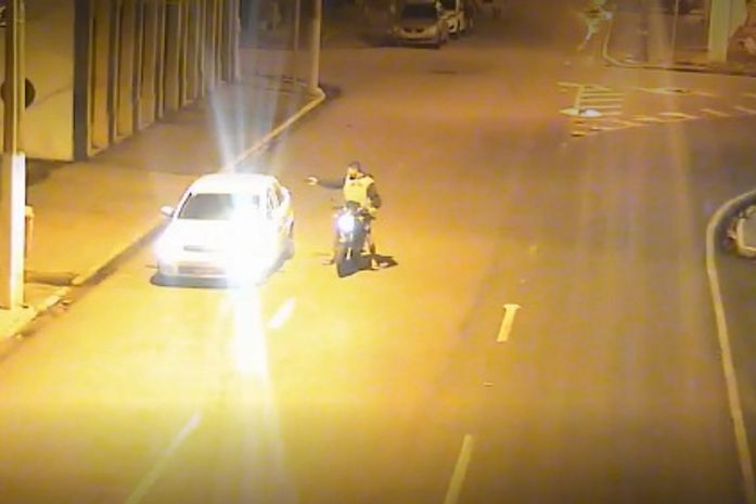 Crime flagrado no Jaraguá