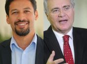 Rodrigo Cunha e Renan Calheiros