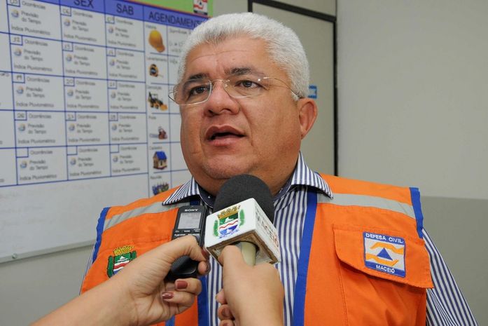Dinário Lemos, Coordenador da Defesa Civil de Maceió