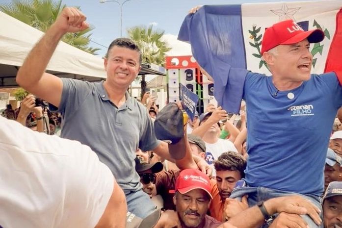 Vaval Wanderley mostra força política em adesivaço que vira grande demonstração de apoio a Renan Filho e Hugo Wanderley