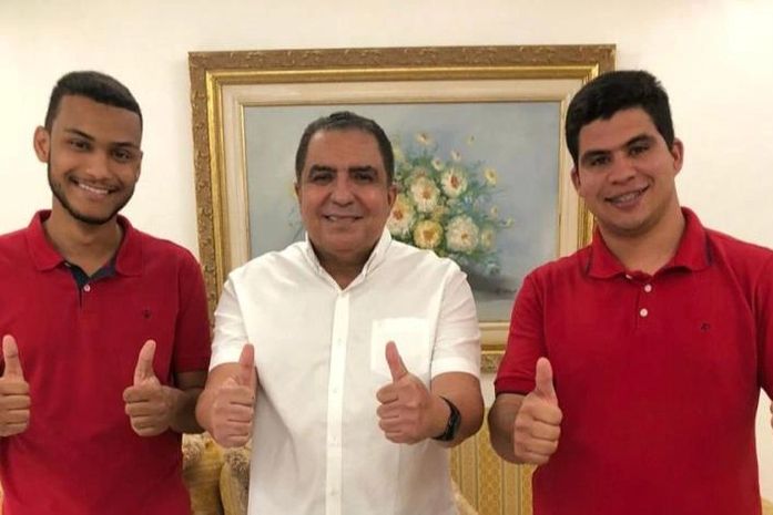 Alex , Inácio Loiola e Juliano Felix unidos pelo progresso Major