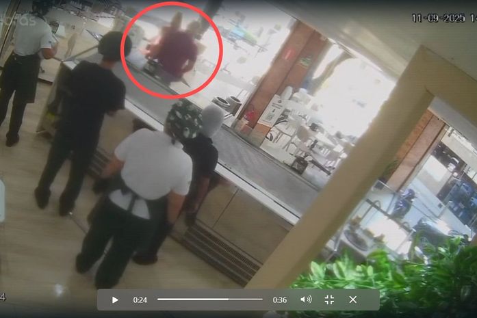 Homem em situação de rua é preso após agredir companheira e ameaçar funcionária de estabelecimento; assista