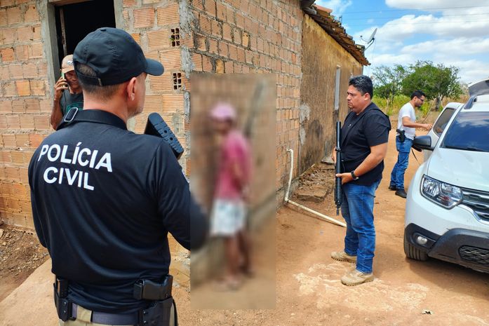 Acusado de ter estuprado a irmã quando ela tinha 10 anos é preso na zona rural de Craíbas 